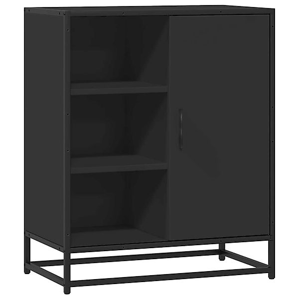 vidaXL Sideboard Schwarz 62x35x76 cm Holzwerkstoff 848994 günstig online kaufen