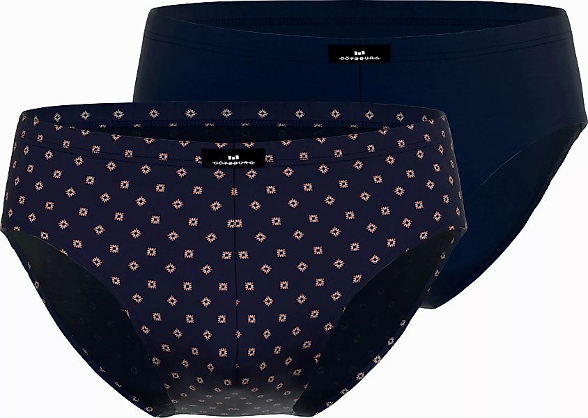 GÖTZBURG Slip Herren-Slip 2er-Pack Single-Jersey Uni günstig online kaufen