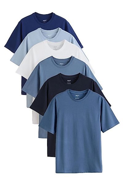 Next T-Shirt Essential Regular Fit T-Shirts, 6er-Pack (6-tlg) günstig online kaufen