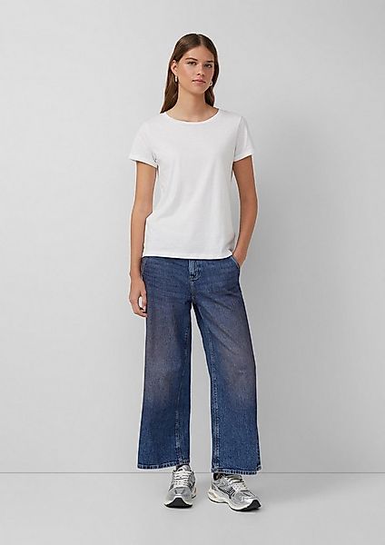 QS Weite Jeans Jeans-Hose CATIE Jeans-Culotte Catie / Slim Fit / Mid Rise günstig online kaufen