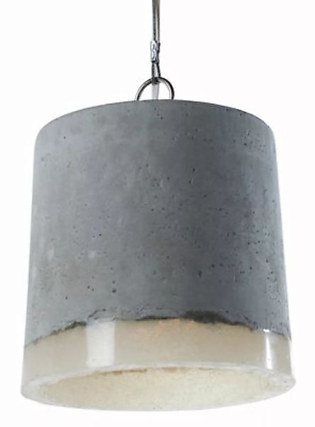 Pendelleuchte Concrete plastikmaterial stein grau / Ø 18,5 cm - Serax - Gra günstig online kaufen