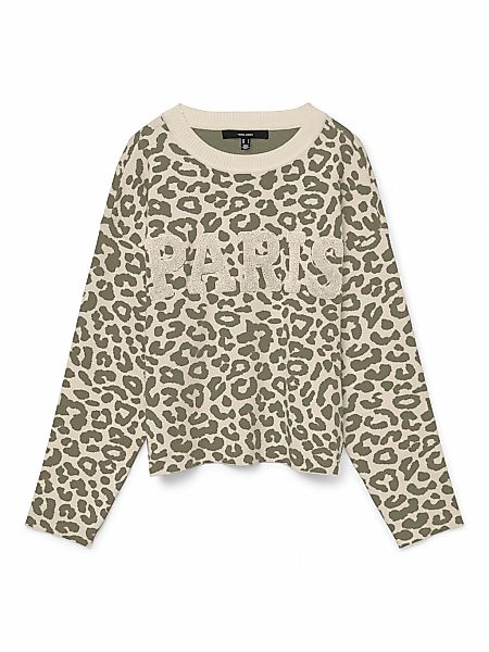 Vero Moda Strickpullover "VMTRES BIEN LS O-NECK PULLOVER" günstig online kaufen