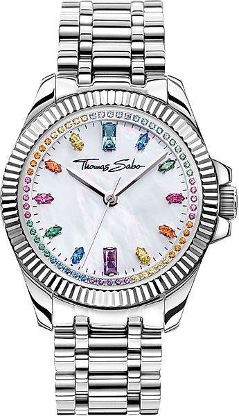 THOMAS SABO Quarzuhr DIVINE RAINBOW WA0394-201-201-33 günstig online kaufen