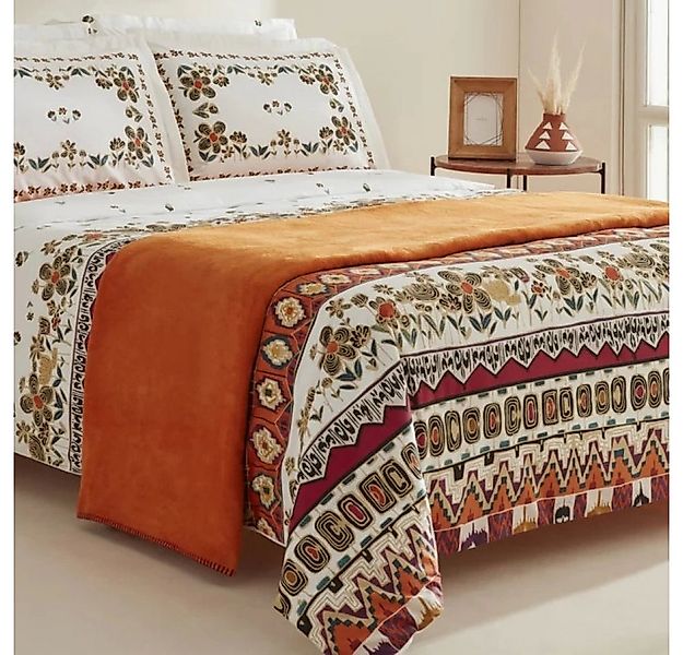 Karaca Home Bettwäsche Karaca Home Runa 100% Baumwolle Doppelbett Bettwäsch günstig online kaufen