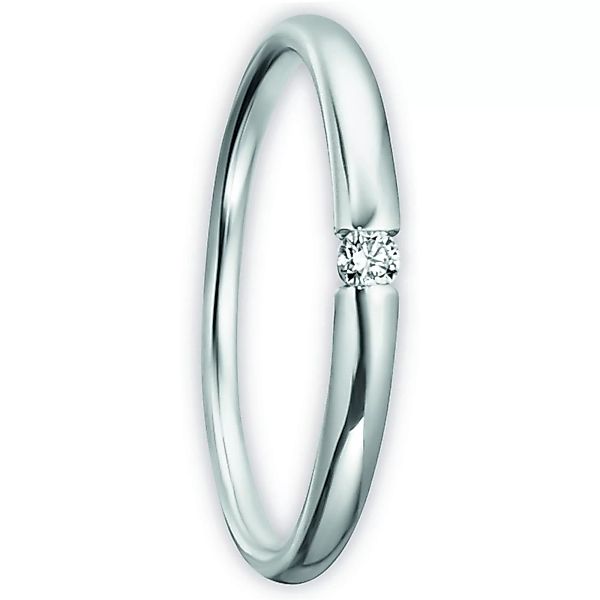 ONE ELEMENT Diamantring "0.04 ct Diamant Brillant Ring aus 585 Weißgold", D günstig online kaufen