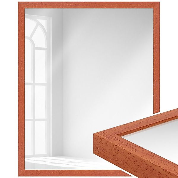 WANDStyle Wandspiegel H960, Kirschbaum-Optik, aus Massivholz günstig online kaufen
