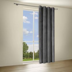 Gerster Gardine "Fenja" Ösen 1 Stk. tlg. Ösenschal aus Samtstoff günstig online kaufen