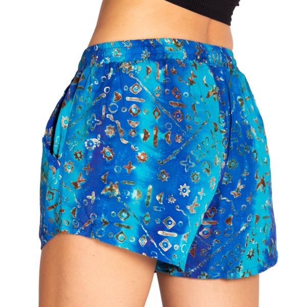 PANASIAM Shorts Damen Shorts Wachsbatik für günstig online kaufen