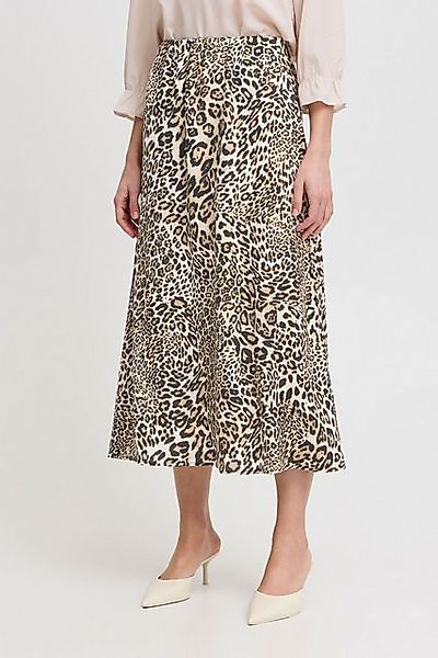 b.young A-Linien-Rock BYICAT SKIRT - A-Linien-Rock mit Leo-Print günstig online kaufen