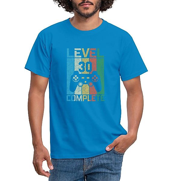 Spreadshirt T-Shirt 30. Geburtstag Level 30 günstig online kaufen