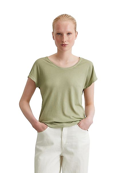 Marc O'Polo T-Shirt aus Viskose-Organic-Cotton-Mix günstig online kaufen