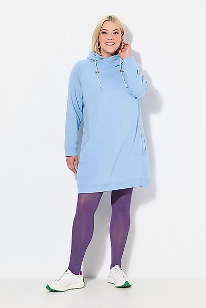 Ulla Popken Jerseykleid Sweatkleid Stehkragen Langarm Taschen günstig online kaufen