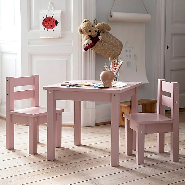 Hoppekids Kindersitzgruppe "MADS Kindersitzgruppe" Set, 1 Tisch, 1 Stuhl, 2 günstig online kaufen
