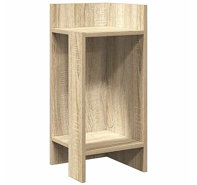 vidaXL Beistelltisch Beistelltisch mit Ablage Sonoma-Eiche 25,5x27x60 cm (1 günstig online kaufen