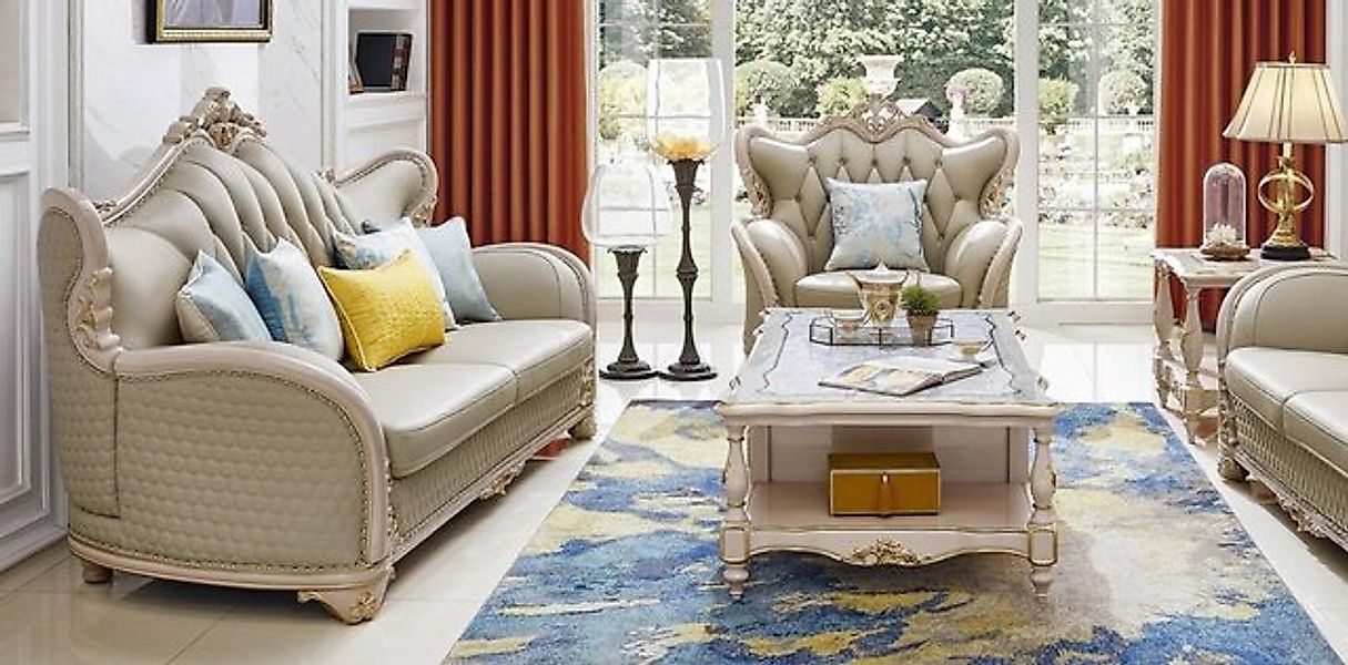 JVmoebel Sofa Design Couch Sofa Garnitur 3 1 Sitzer Sitz Polster Sofas, Mad günstig online kaufen