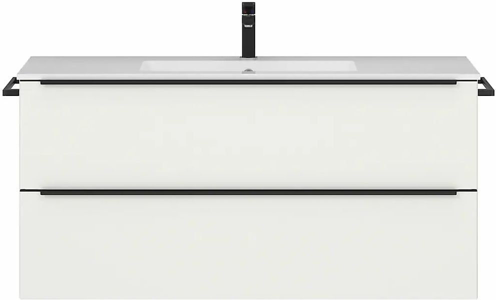 nobilia Waschtisch-Set "Levere" vormontiert, mit Soft-Close, 1 Stk. tlg. günstig online kaufen