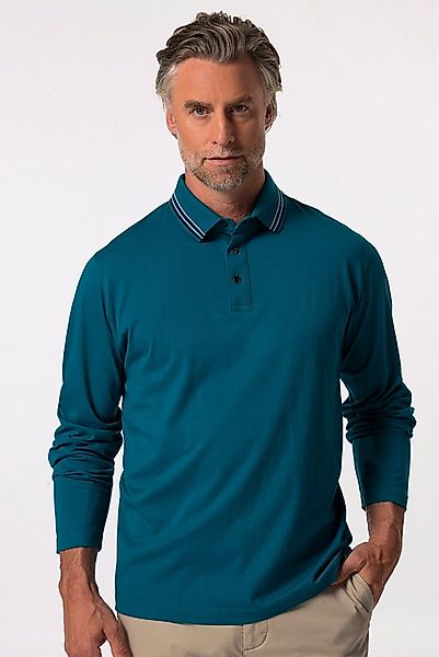 Boston Park Poloshirt Poloshirt Langarm Druckknöpfe günstig online kaufen