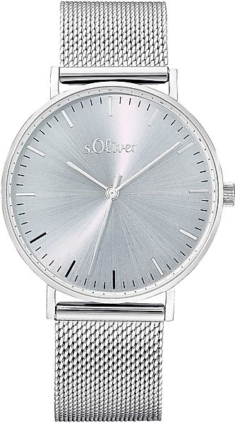 s.Oliver Quarzuhr 2033520, Armbanduhr, Damenuhr, analog, günstig online kaufen
