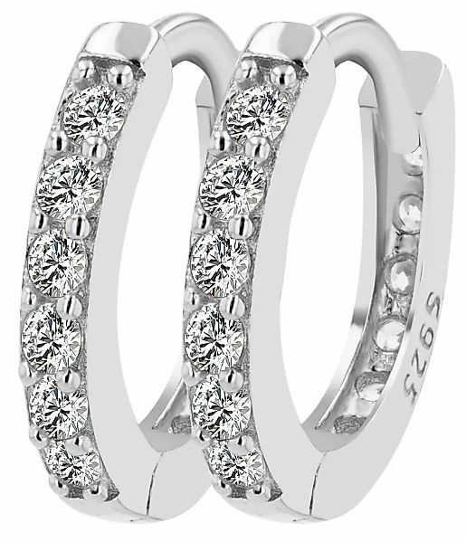 Adelia´s Klappcreolen "Damen Ohrringe – Klappcreole aus 925 Silber" Perfekt günstig online kaufen