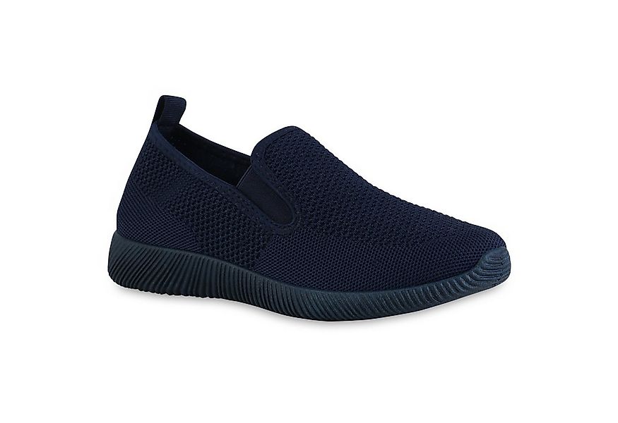 VAN HILL 841611 Laufschuh Damen Slip Ons Sportschuhe Sportliche Strick Frei günstig online kaufen