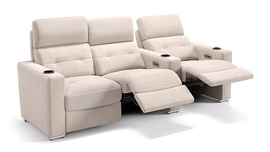 Sofanella 3-Sitzer Stoff BARI, Relaxcouch, Designersofa, Designer Sofa, 3er günstig online kaufen