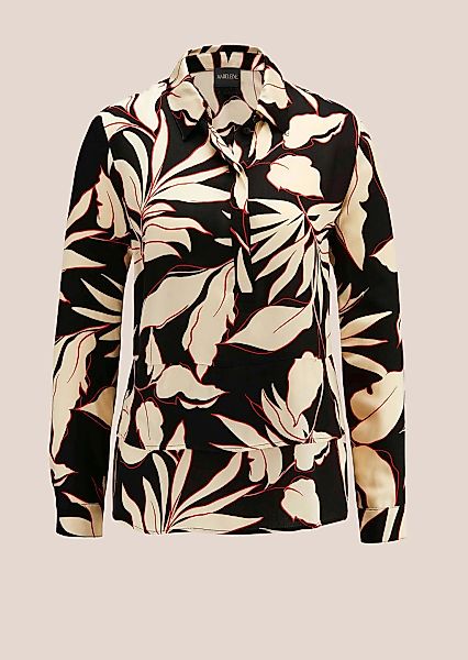 MADELEINE Hemdbluse "Bluse Bluse aus zarter Viskose mit Blütenprint" günstig online kaufen