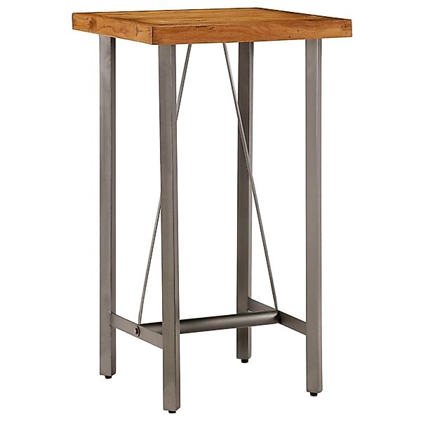 vidaXL Bartisch  Massivholz Teak 60 x 60 x 107 cm günstig online kaufen