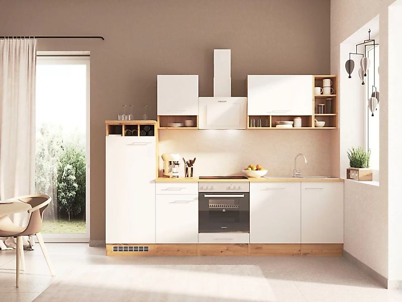 RESPEKTA Küche "Hilde", Breite 280 cm, wechselseitig aufbaubar günstig online kaufen