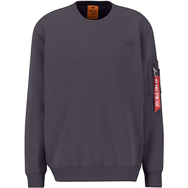 Alpha Industries  Sweatshirt X-Fit Label Sweater - vintage grey günstig online kaufen