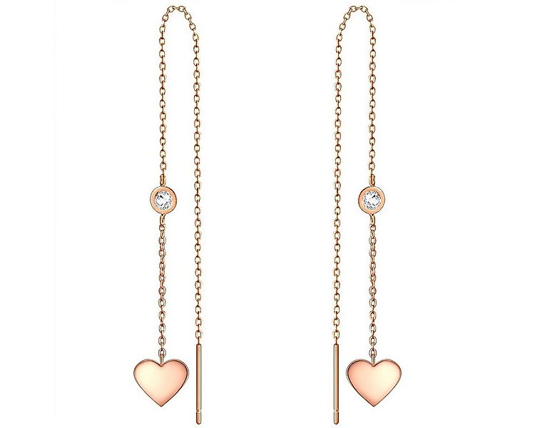 Eastside Paar Ohrhänger roségold, mit Preciosa günstig online kaufen