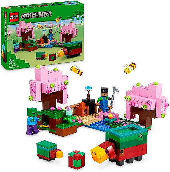 LEGO® Der Kirschblütengarten (21260), LEGO Minecraft Konstruktionsspielstei günstig online kaufen