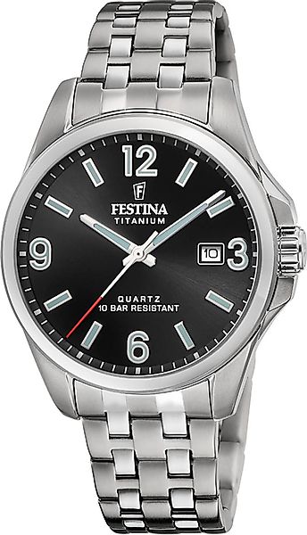 Festina Quarzuhr Calendario Titanium F20696/3, Armbanduhr, günstig online kaufen