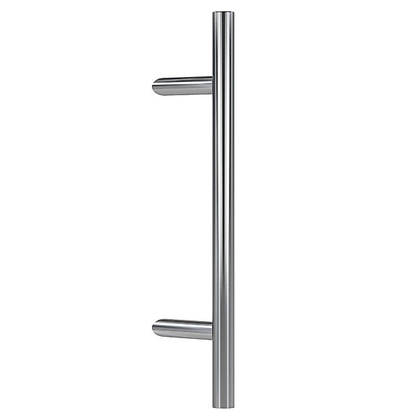 BASI Stoßgriff Stangengriff, Packung, Edelstahl, Achsmaß 300mm, Länge 400mm günstig online kaufen