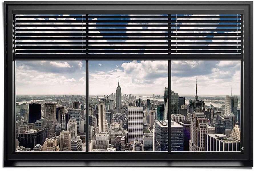 Reinders Poster "New York Fensterblick" 1 Stk. tlg. günstig online kaufen