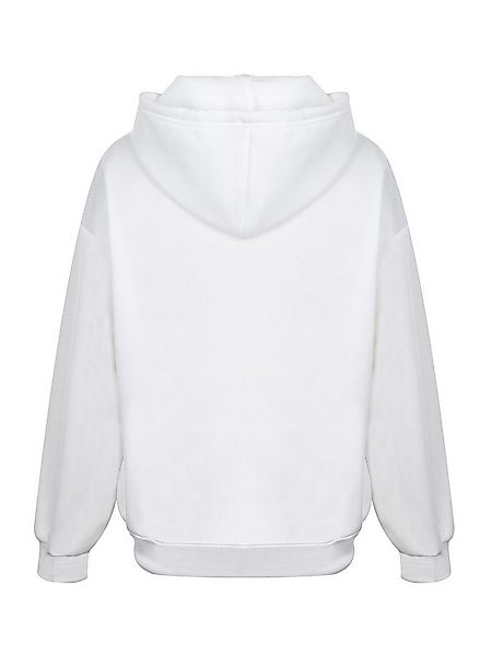 PYLIKE Kapuzenpullover Fleece-Kapuzenpullover Damen: mit Weihnachtsbaum Git günstig online kaufen