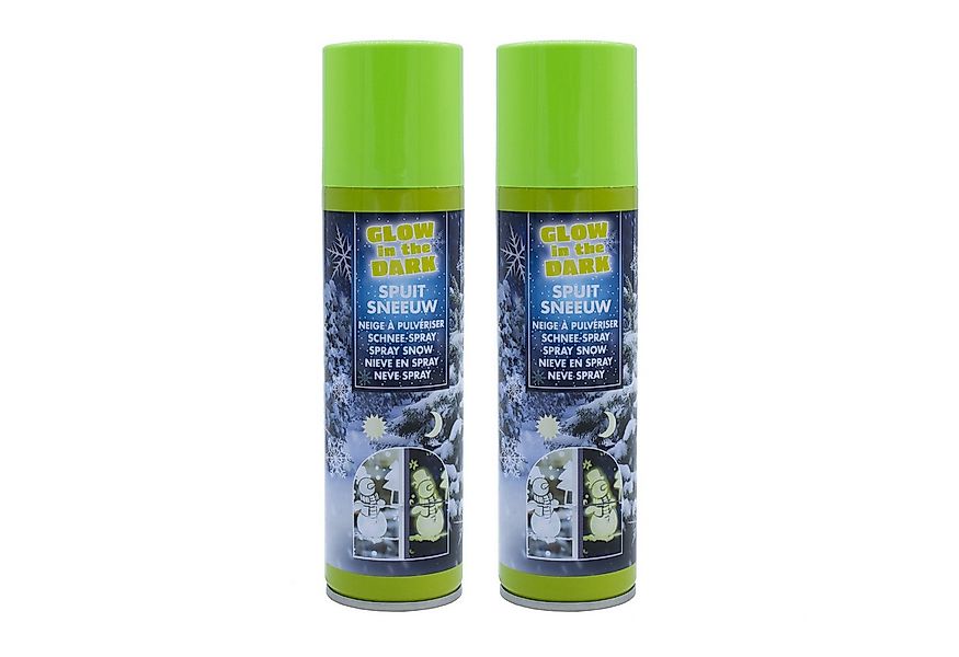 Spetebo Fensterdekoration Weihnachts Schnee Spray 150 ml im 2er Set, im Dun günstig online kaufen