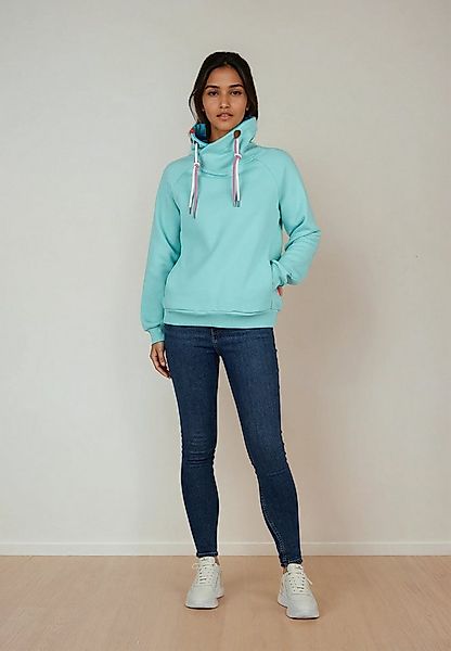 salzhaut Sweatshirt TOMINST Damen Relaxed-Fit Stylischer Pullover – locker, günstig online kaufen