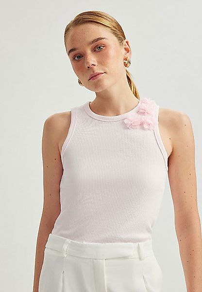 Koton Tanktop Rundhalsausschnitt Ärmellos Tanktop günstig online kaufen