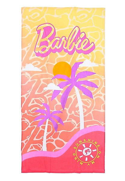 Barbie Handtuch Badetuch Strandtuch für Mädchen günstig online kaufen