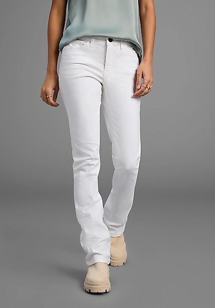 Arizona Bootcut-Jeans "Baby-Boot" Bootcut-Stil, figurbetonte Passform, mit günstig online kaufen