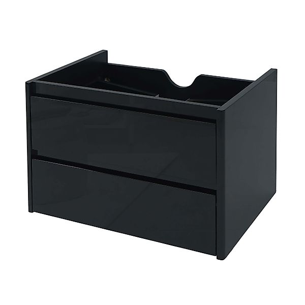 MCW Waschbeckenunterschrank MCW-B19-WU (1-St) Hochglanz-Optik, Soft-Close-S günstig online kaufen