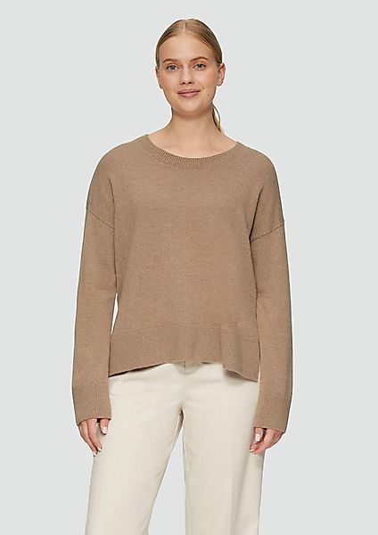 s.Oliver Strickpullover Strickpullover aus Kaschmirmix mit günstig online kaufen