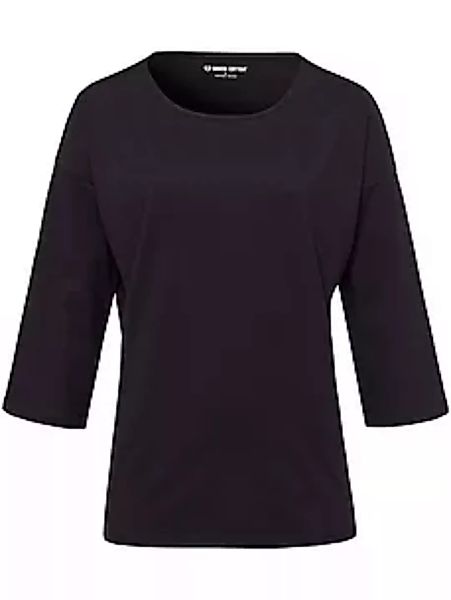 Rundhals-Shirt Gurli Green Cotton schwarz günstig online kaufen