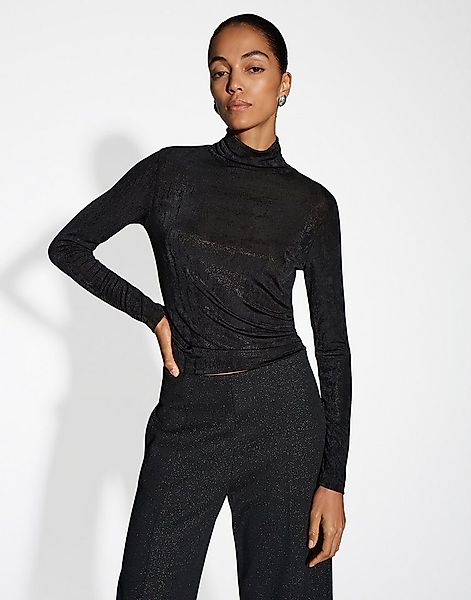someday Rollkragenshirt KIRSA Slim mit schimmernder Optik günstig online kaufen