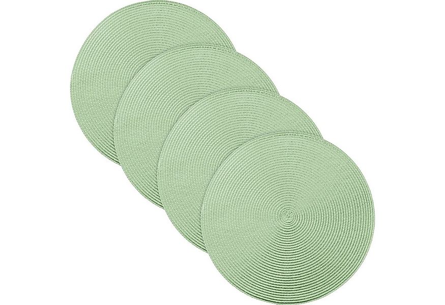 Erwin Müller Platzset Tischset "Amadora" 4er-Pack, Uni günstig online kaufen