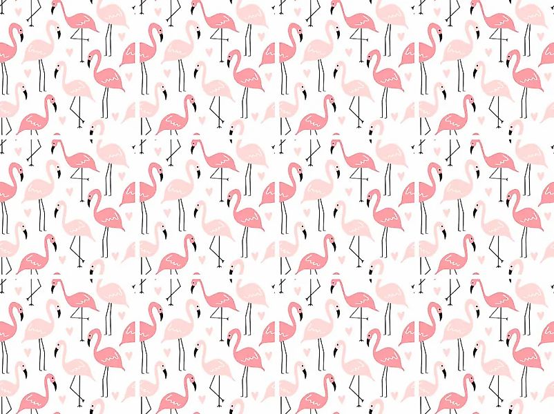 queence Fliesenaufkleber "Flamingos", Stickerfliesen, selbstklebend, Sticke günstig online kaufen