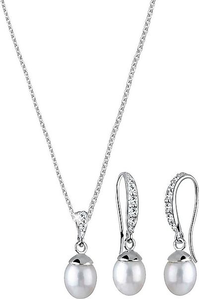 Elli Ohrring und Ketten Set Multipack Schmuck Geschenk Silber 925 Ohrringe günstig online kaufen