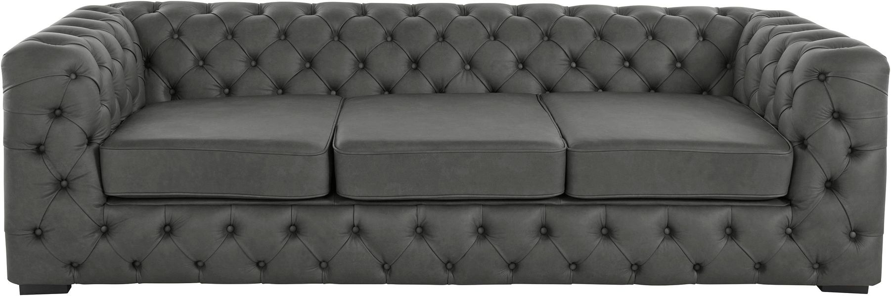 Home affaire Chesterfield-Sofa Kalina, klassische Chesterfield-Knopfheftung günstig online kaufen