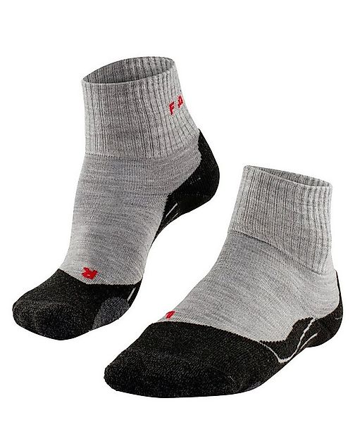 FALKE Wandersocken TK2 Explore Short (für leichtes Gelände) hellgrau Damen günstig online kaufen