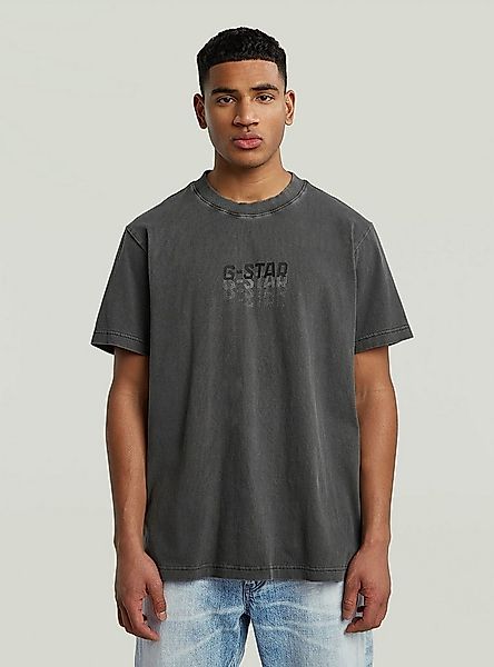 G-STAR T-Shirt Multi Logo Overdyed Loose T-Shirt günstig online kaufen